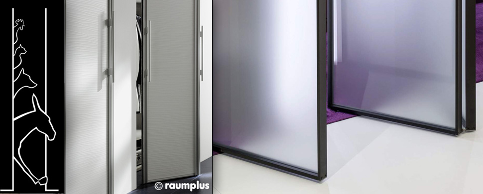 Система складных дверей raumplus фото
